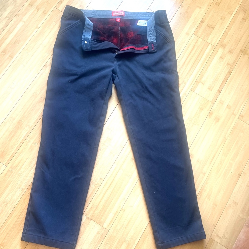 Coleman Fleece  Men's Dark Gray Chinos Pants Size 38/32